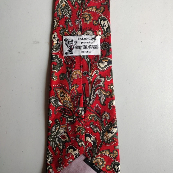 Lot Of 4 Disney Themed Men's Neck Ties -Winnie The Pooh, Goofy , Mickey -Y2K - Picture 8 of 10